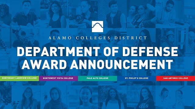 Alamo Colleges Part of DoD Consortium that will Strengthen Diverse STEM Ecosystem in San Antonio Region