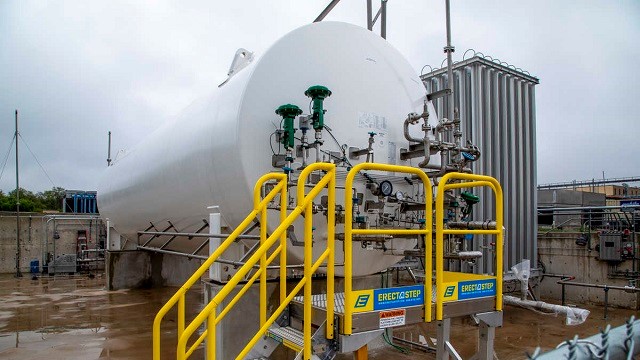 SwRI Expands Hydrogen Energy Research Capabilities with New Liquid Hydrogen Storage Tank
