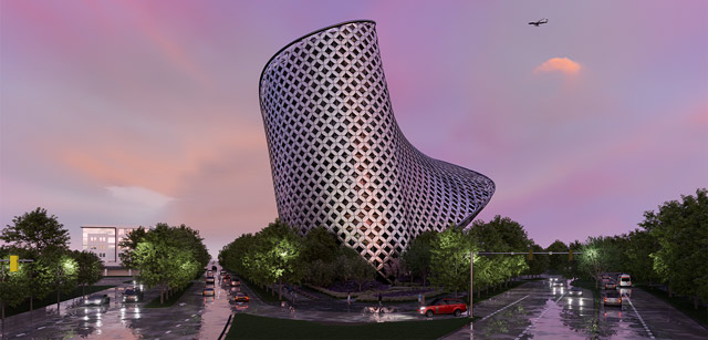 Innovation Tower rendering