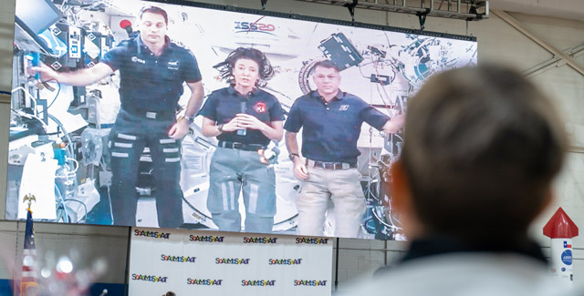 San Antonio area students speak with NASA astronauts at International Space Station