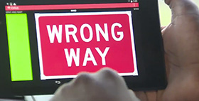 RESEARCHERS DEVELOPING TECHNOLOGY TO DETER WRONG-WAY DRIVING ON HIGHWAYS