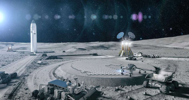 San Antonio company working with NASA to develop lunar landing pads for moon bases